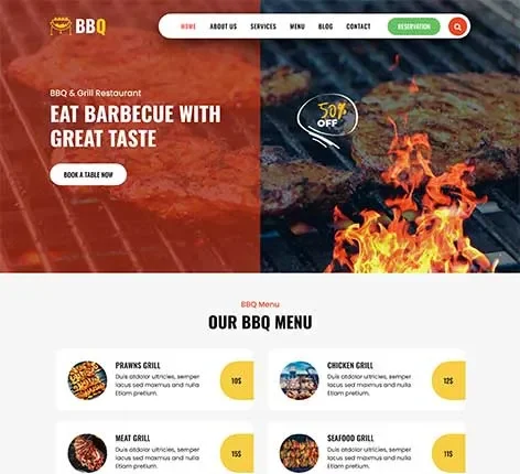 Barbecue WordPress Theme