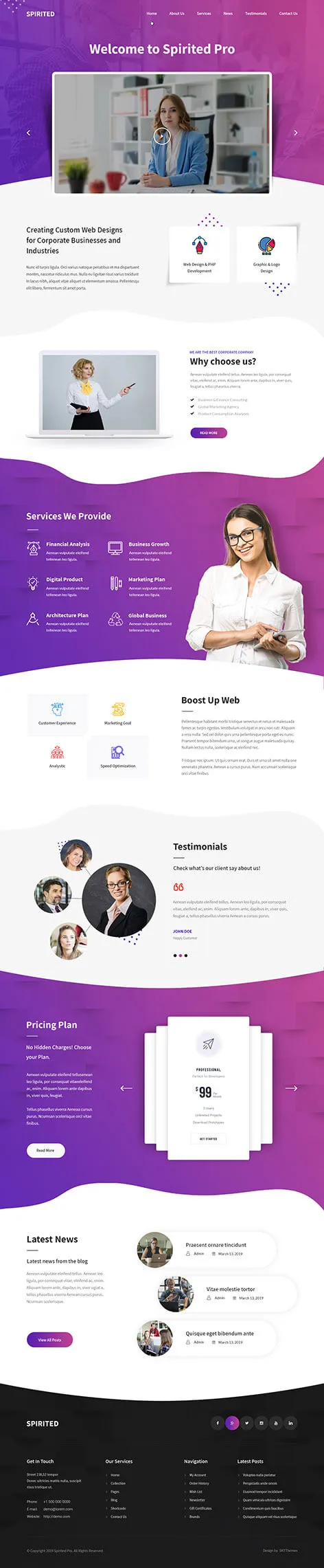 Beautiful WordPress Theme