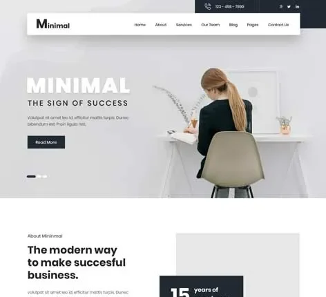 Beginners WordPress Theme