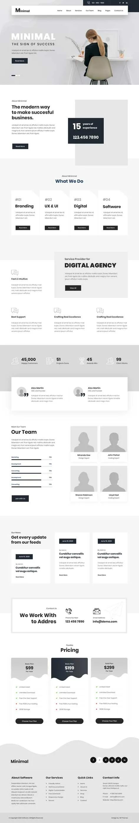 Beginners WordPress Theme