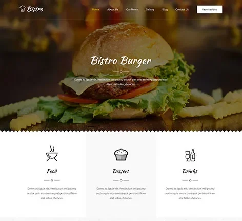 Bistro WordPress Theme