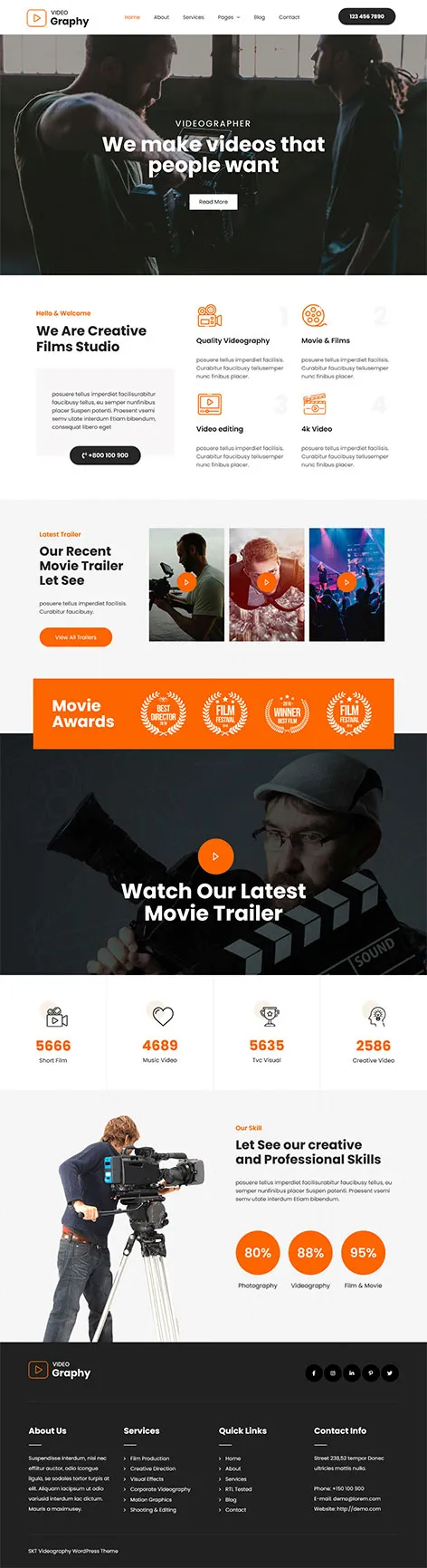 Blogger Music WordPress Theme