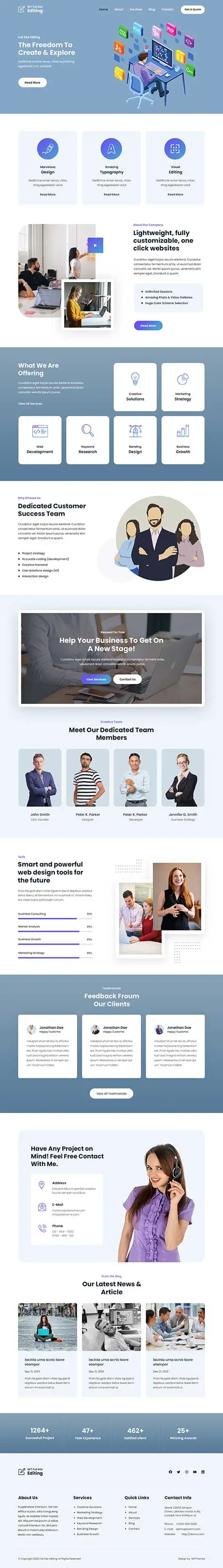 BoilerPlate WordPress Theme
