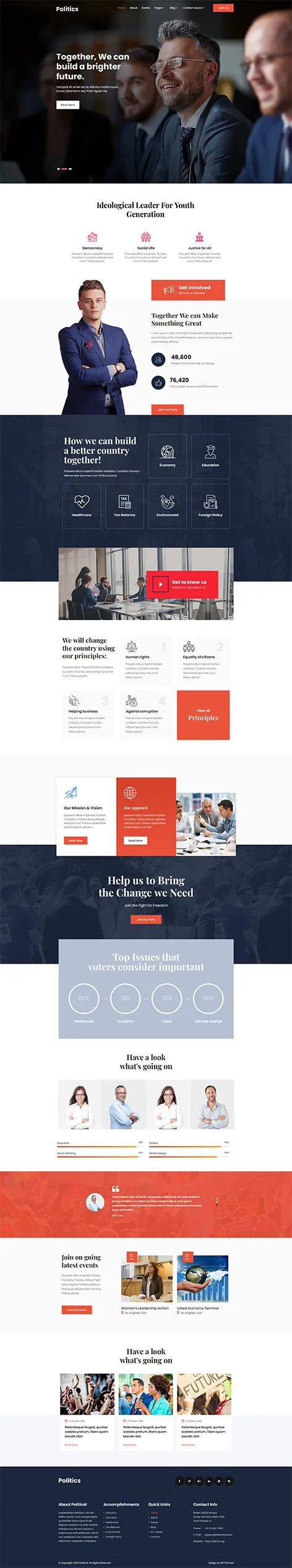 Book Authors WordPress Theme
