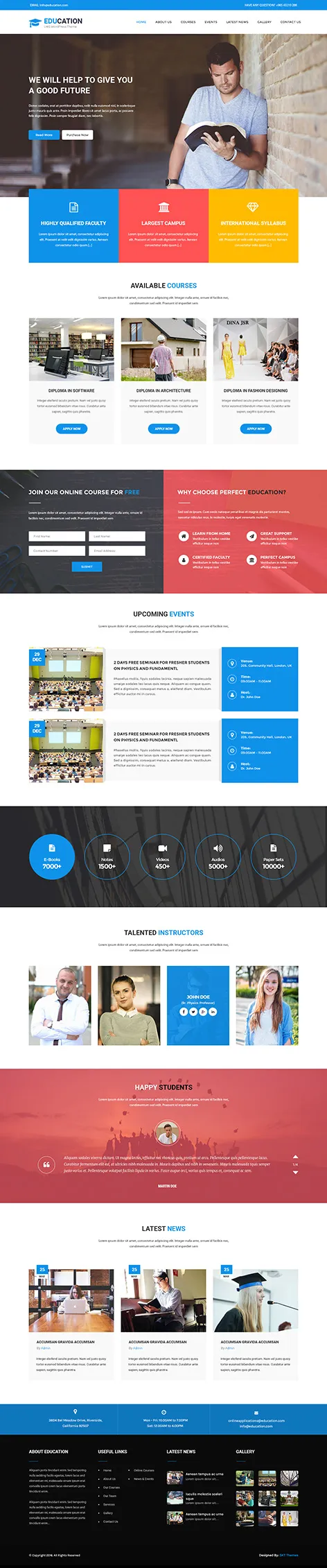 Book Store WordPress Theme