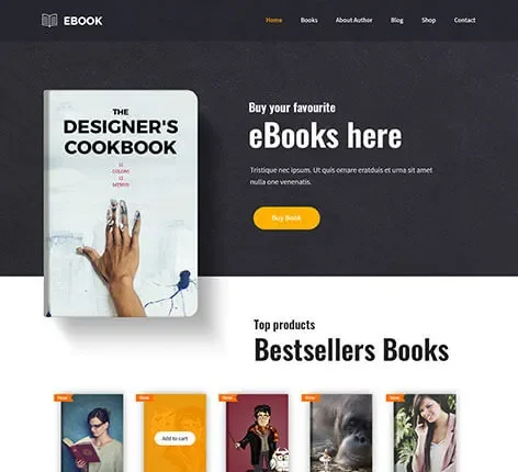Books WordPress Theme