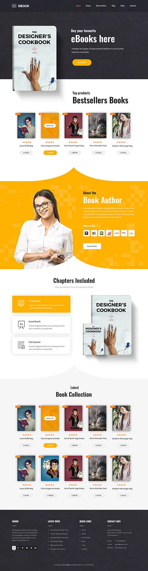 Books WordPress Theme