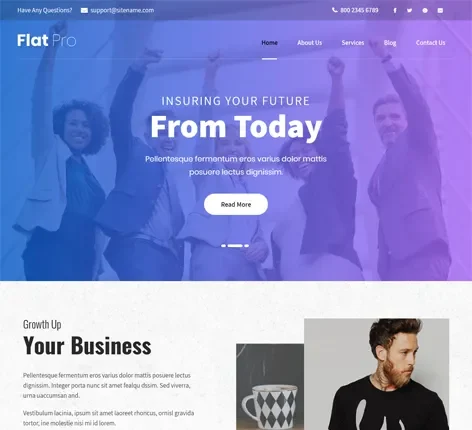 Bootstrap Flat Theme