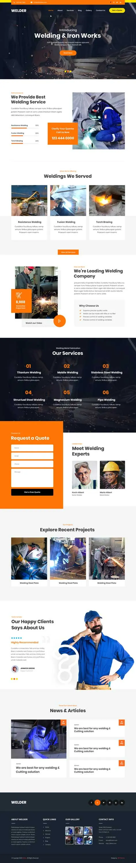 Bootstrap WordPress Theme