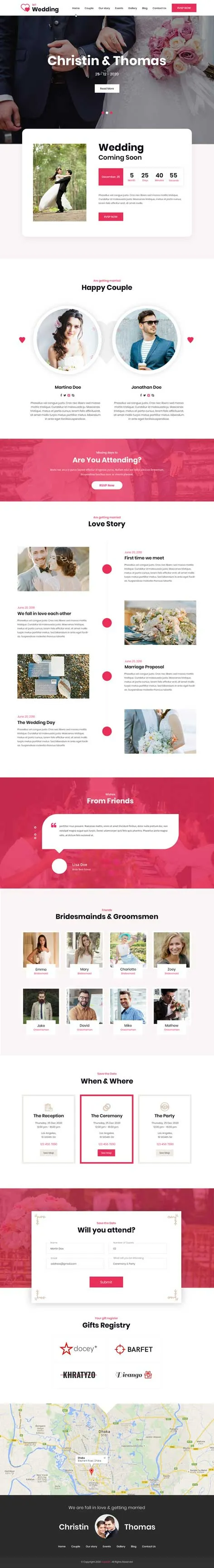 Bridal WordPress Theme