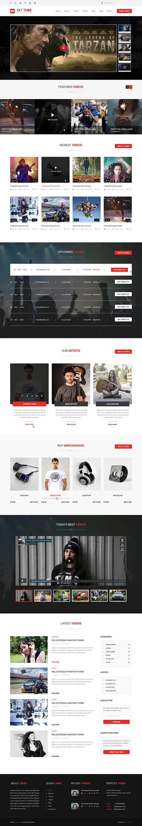 Broadcast WordPress Theme