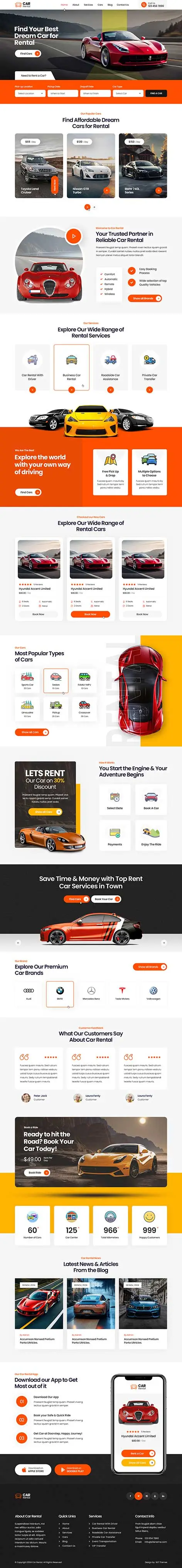 Car WordPress Theme