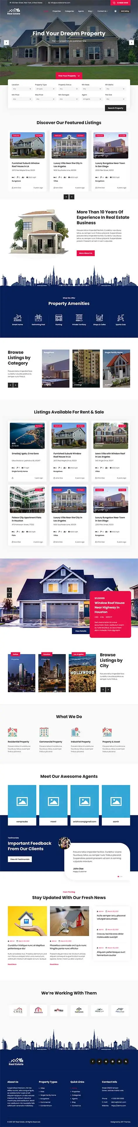 Classified WordPress Theme