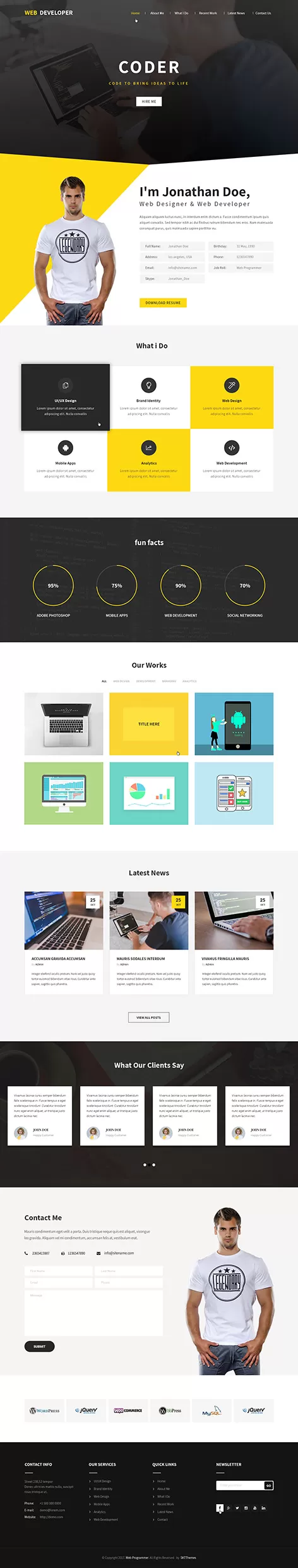 Coder WordPress Theme