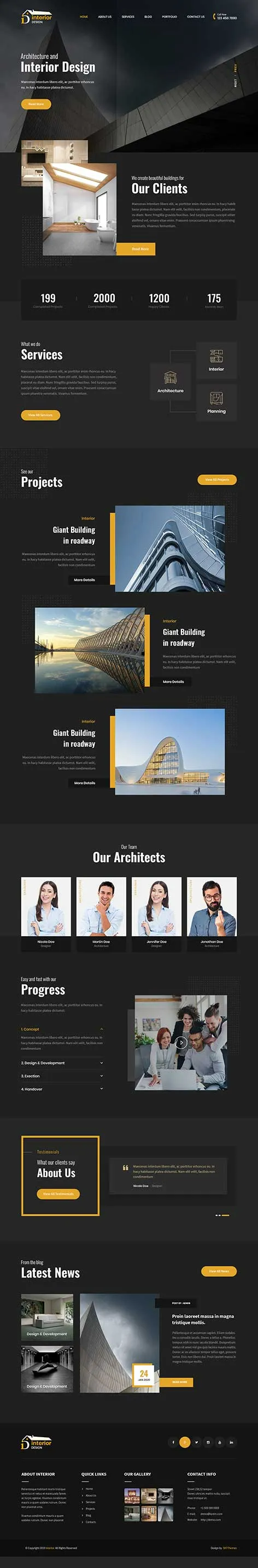 Commercial Real Estate WordPress Theme