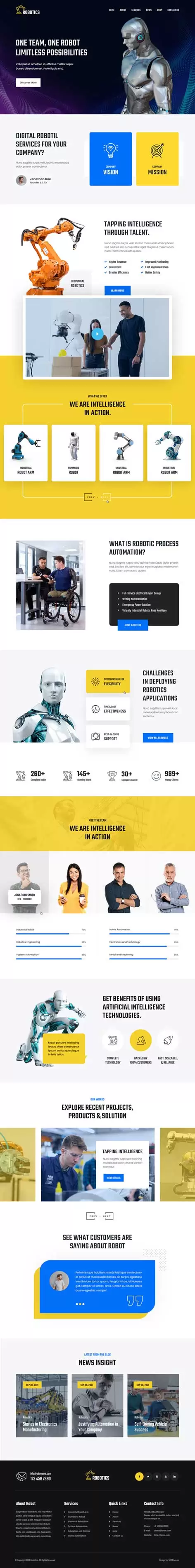 Companies WordPress Theme