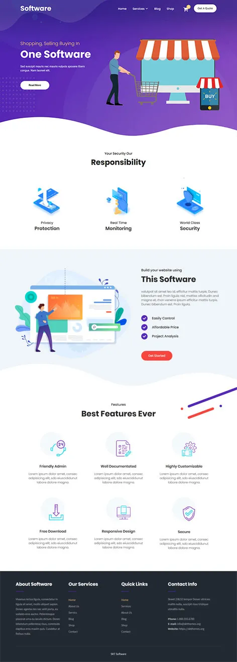 Digital Download WordPress Theme