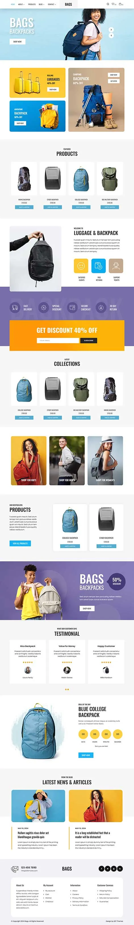 Couture Fashion WordPress Theme