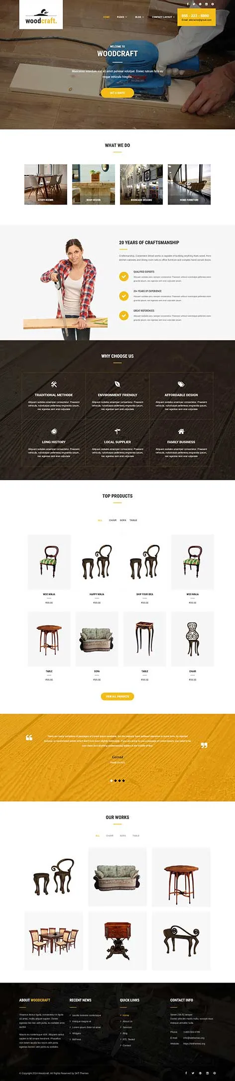 Fencing WordPress Theme