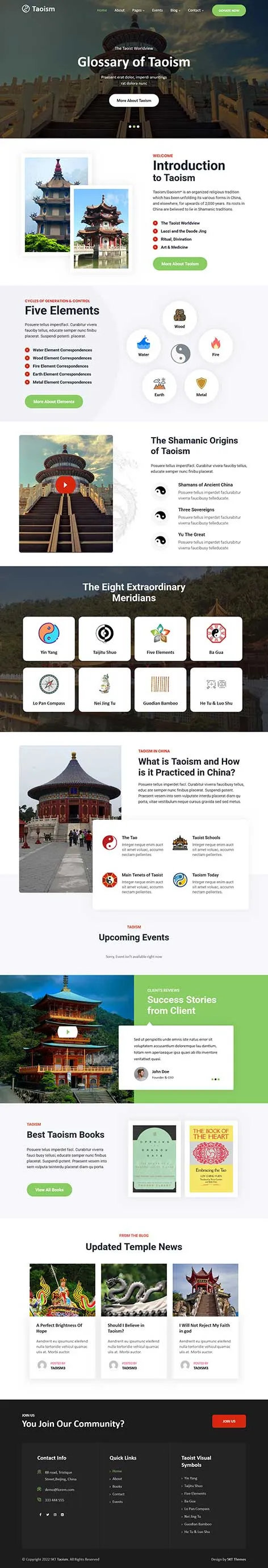 Folklore WordPress Theme