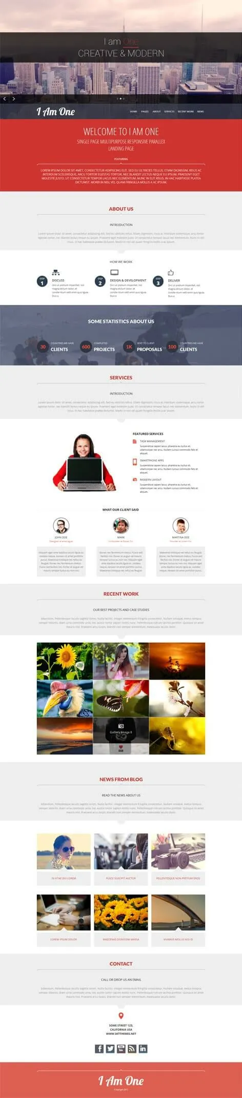 Free Graphic Designers WordPress Theme