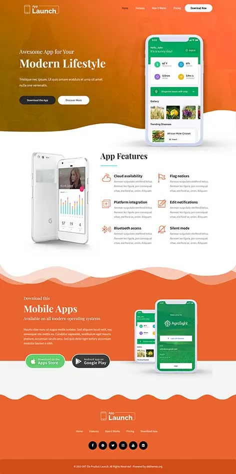 Free Promotion WordPress Theme for Marketing & Advertising