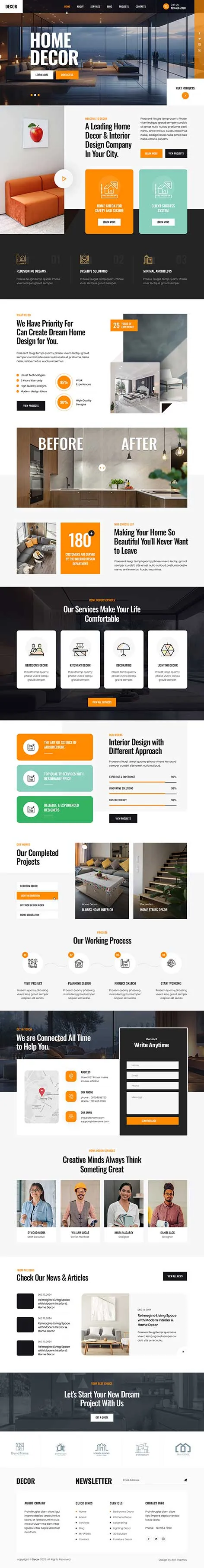 Futuristic WordPress Theme