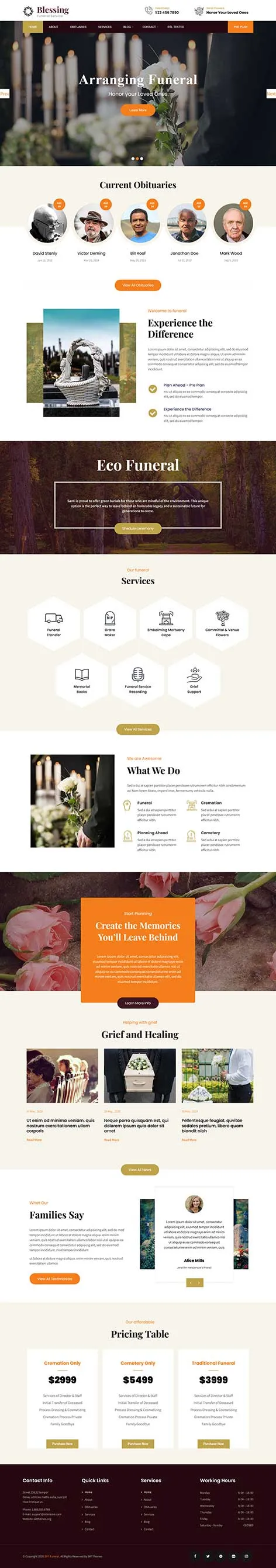 Genealogist WordPress Theme