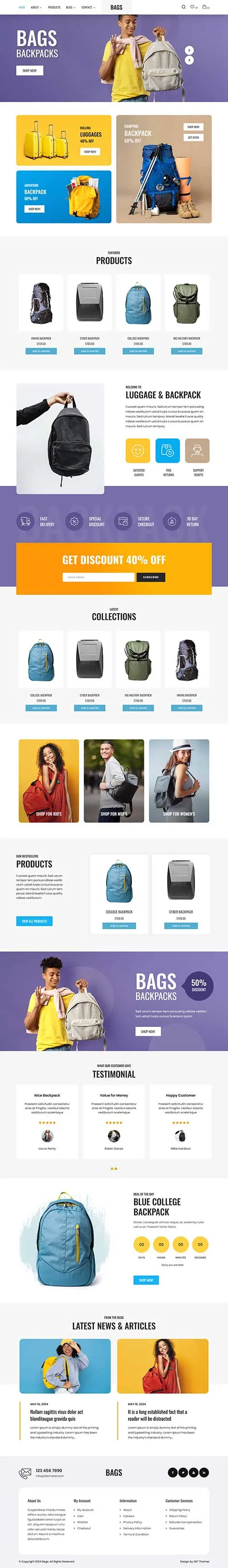 Go Kart WordPress Theme