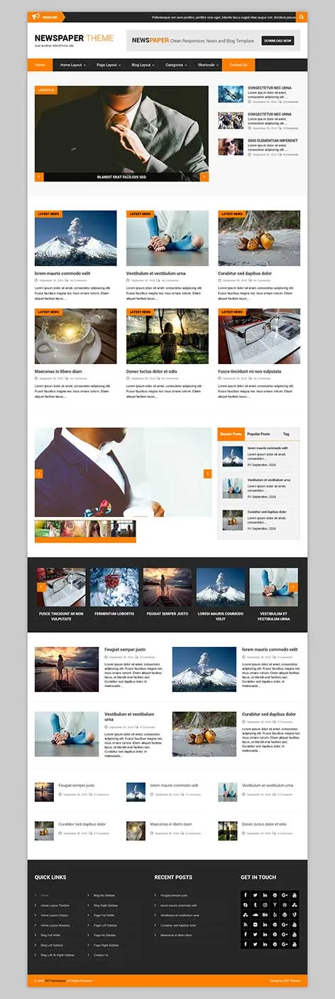 Gossip WordPress Theme
