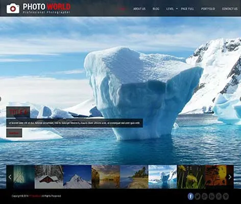 Photo Selling WordPress Theme