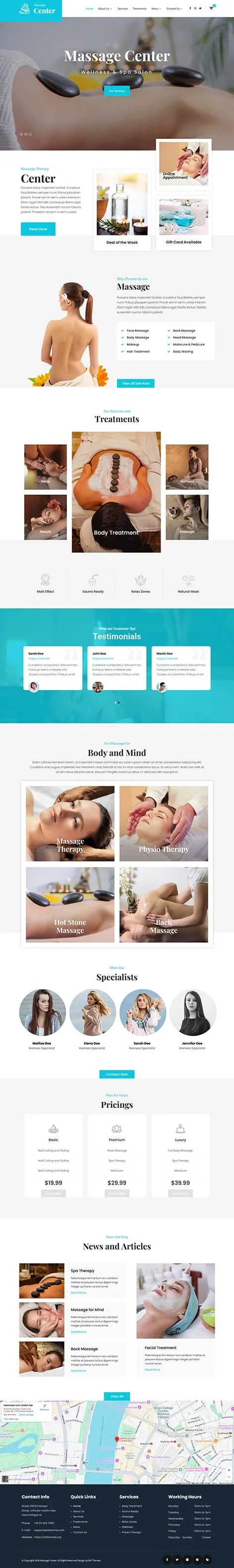 Physician WordPress Theme
