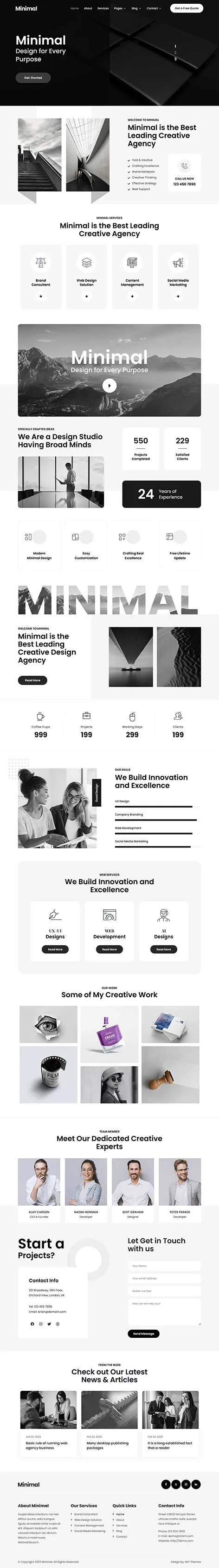 Plain WordPress Theme