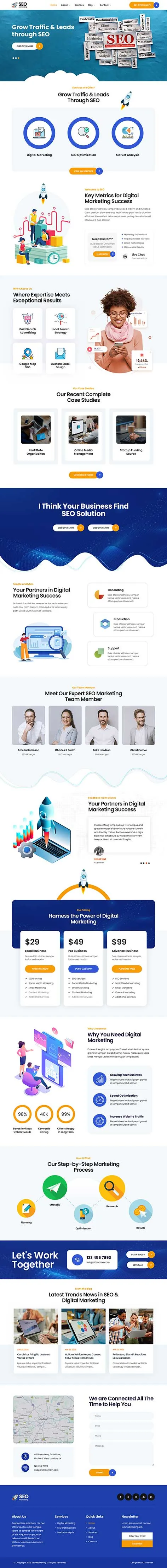 Public Relations WordPress Theme for Agencies & Professionals