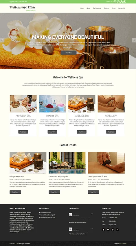 Reflexology WordPress Theme