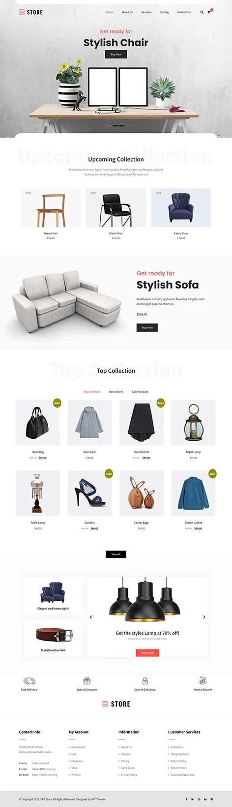 Retail Store WordPress Theme