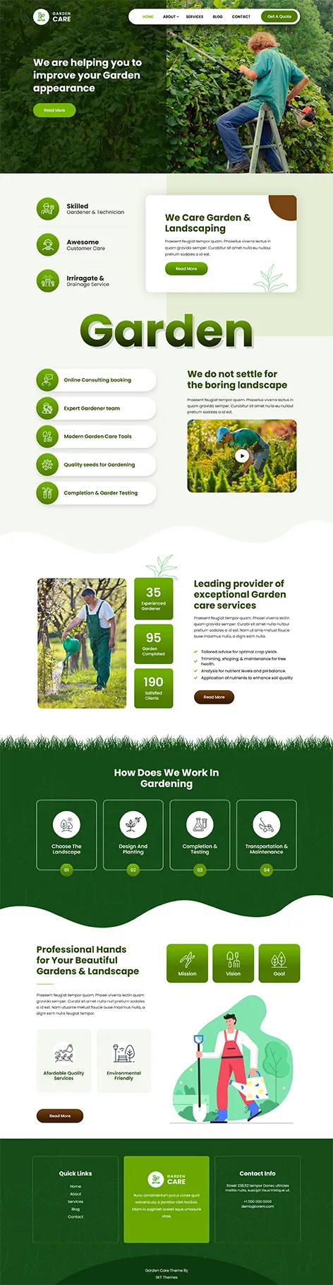 Rural WordPress Theme Designed for Farming and Village-Based Businesses