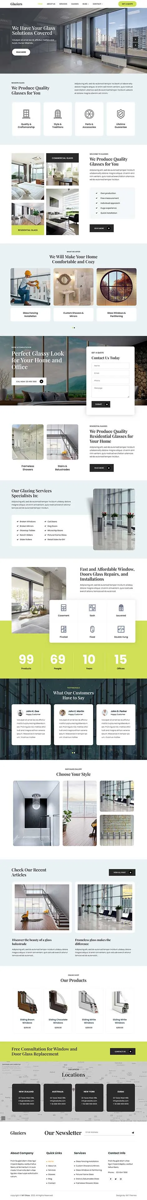 Sandblasting Service WordPress Theme for Industrial Cleaning Experts