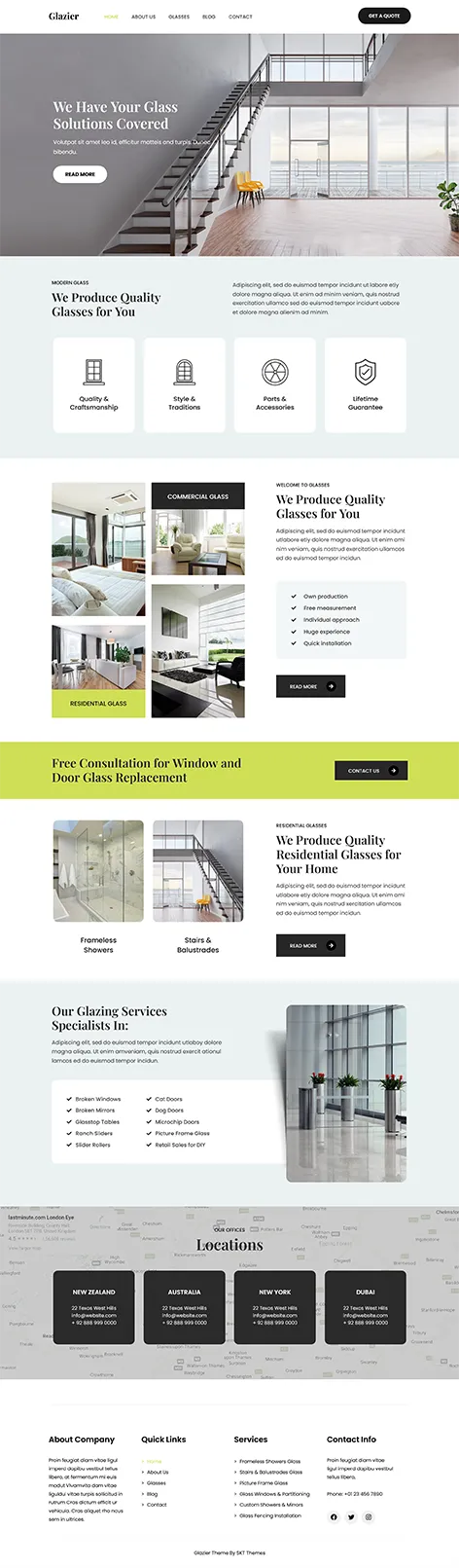 Free Showcase WordPress Theme perfect for photographers, designers, illustrators.