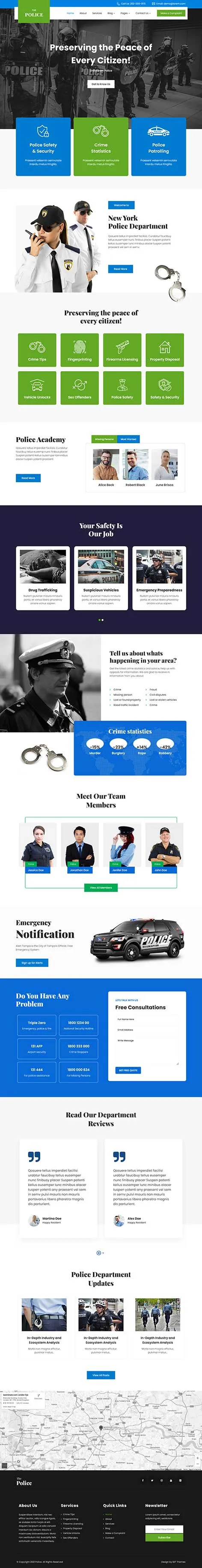 Small Town WordPress Theme