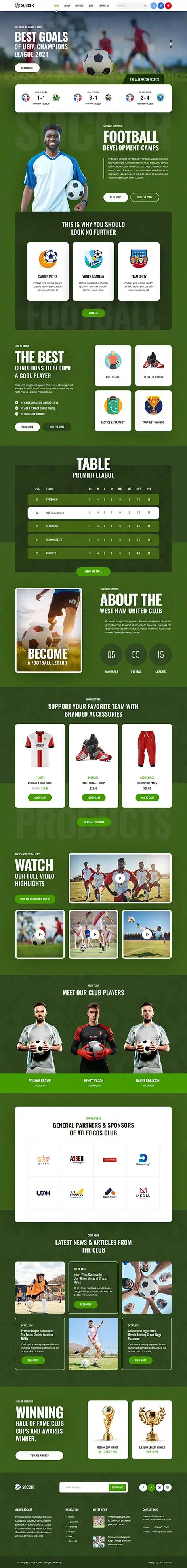 Social Media WordPress Theme