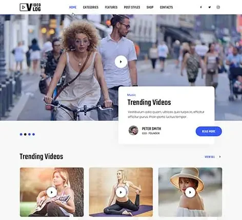 Squarespace Blog Template