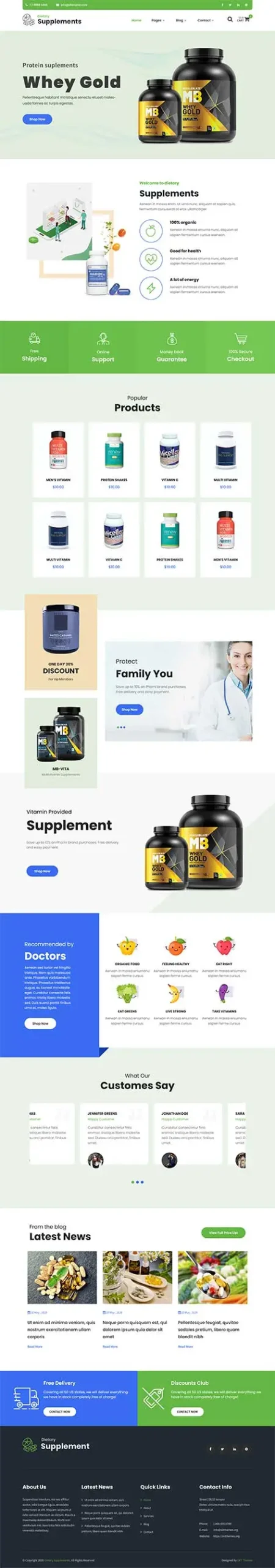 Medical Supplements Store