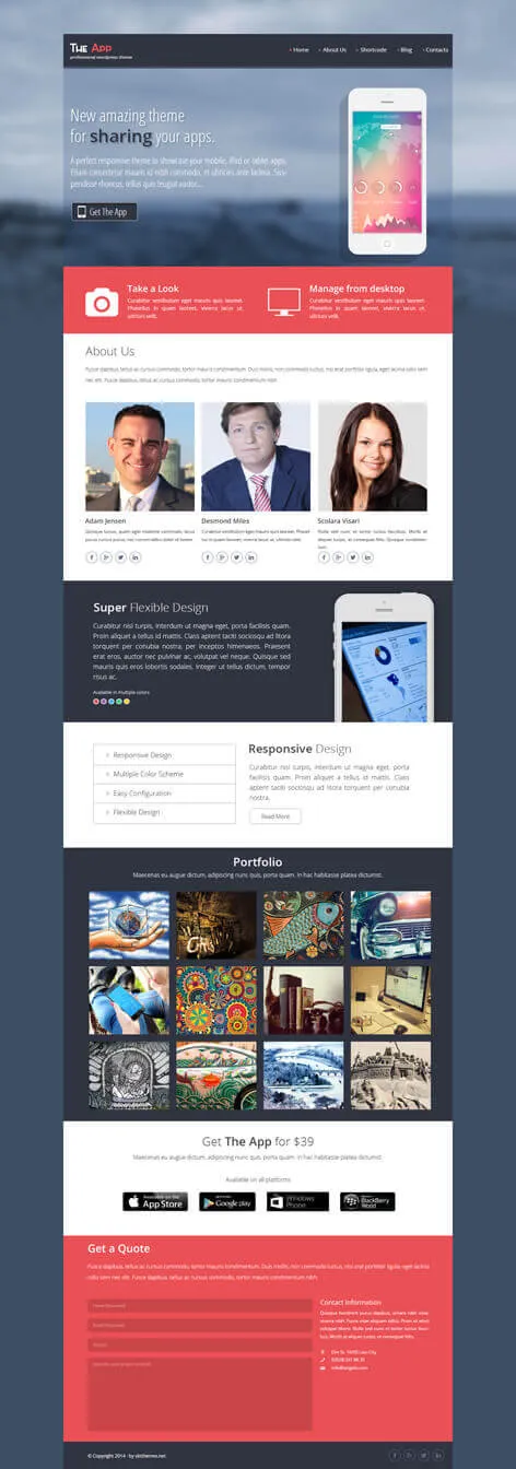 Telephone Service WordPress Theme