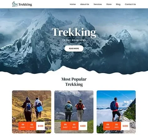 Tour Package WordPress Theme