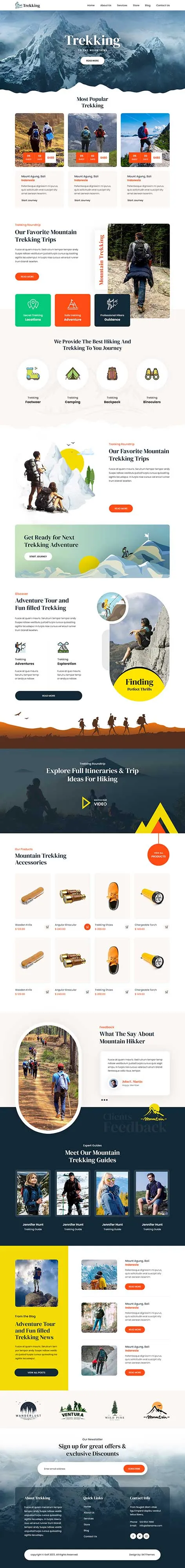 Tour Package WordPress Theme