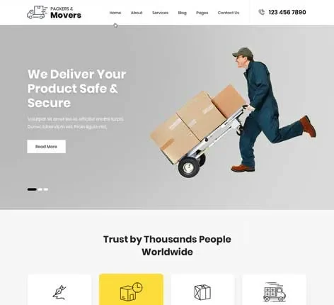 Transport WordPress Theme