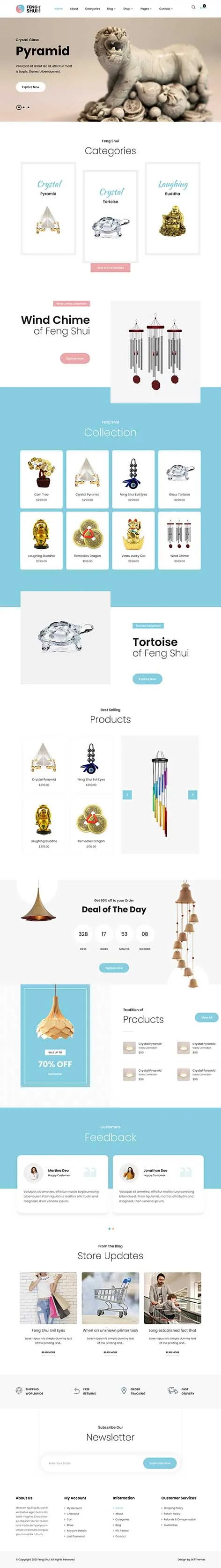 Unusual WordPress Theme