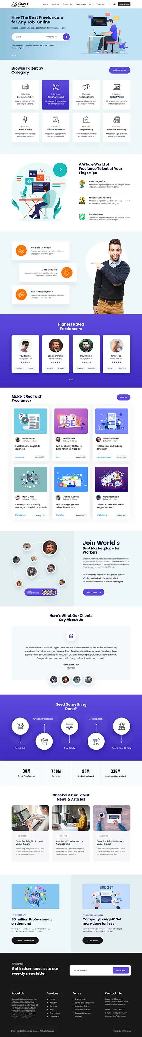 User Registration WordPress Theme