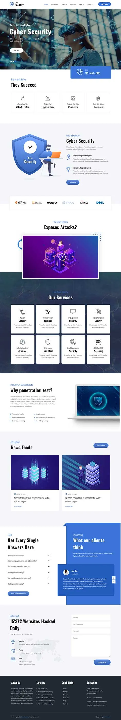 Virtual Reality WordPress Theme